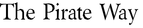 Font : Berylium Custom Text : The Pirate Way Test your own text here Click to download or to view this font on a tshirt that can be custom printed in Bali