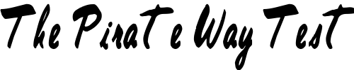 Font : Best-Regular Custom Text : The Pirate Way Test your own text here Click to download or to view this font on a tshirt that can be custom printed in Bali