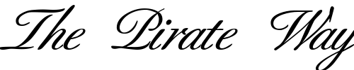 Font : BestDB-Bold Custom Text : The Pirate Way Test your own text here Click to download or to view this font on a tshirt that can be custom printed in Bali