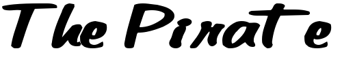Font : BetaTechFont65-Bold Custom Text : The Pirate Way Test your own text here Click to download or to view this font on a tshirt that can be custom printed in Bali
