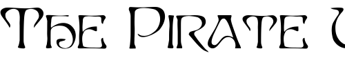 Font : Betacapital Custom Text : The Pirate Way Test your own text here Click to download or to view this font on a tshirt that can be custom printed in Bali
