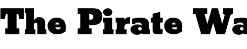 Font : BetonEF-ExtraBold Custom Text : The Pirate Way Test your own text here Click to download or to view this font on a tshirt that can be custom printed in Bali