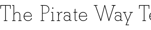 Font : BetonEF-Light Custom Text : The Pirate Way Test your own text here Click to download or to view this font on a tshirt that can be custom printed in Bali