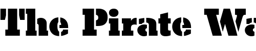 Font : BetonSteDExtBol Custom Text : The Pirate Way Test your own text here Click to download or to view this font on a tshirt that can be custom printed in Bali