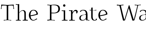 Font : BetterEuroika Custom Text : The Pirate Way Test your own text here Click to download or to view this font on a tshirt that can be custom printed in Bali