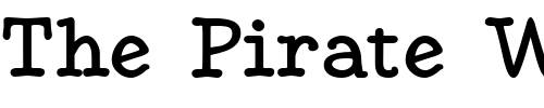 Font : BetterKamp-Bold Custom Text : The Pirate Way Test your own text here Click to download or to view this font on a tshirt that can be custom printed in Bali