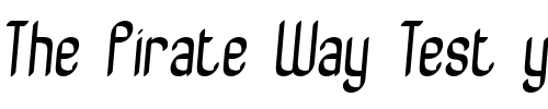 Font : Bewilder-BRK Custom Text : The Pirate Way Test your own text here Click to download or to view this font on a tshirt that can be custom printed in Bali