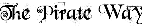 Font : Beyond-Wonderland Custom Text : The Pirate Way Test your own text here Click to download or to view this font on a tshirt that can be custom printed in Bali