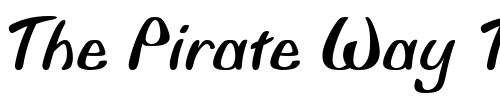 Font : Biffo-MT Custom Text : The Pirate Way Test your own text here Click to download or to view this font on a tshirt that can be custom printed in Bali