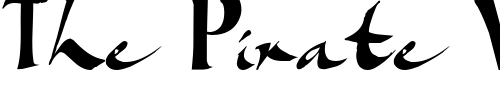 Font : Big-Regular-ttstd Custom Text : The Pirate Way Test your own text here Click to download or to view this font on a tshirt that can be custom printed in Bali