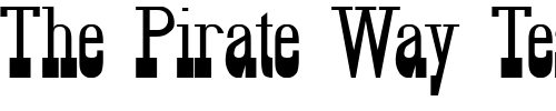 Font : BigBottom Custom Text : The Pirate Way Test your own text here Click to download or to view this font on a tshirt that can be custom printed in Bali