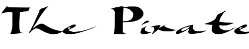 Font : BigBrushFont19-Regular-ttext Custom Text : The Pirate Way Test your own text here Click to download or to view this font on a tshirt that can be custom printed in Bali