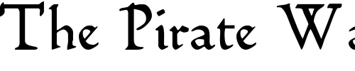 Font : BilboDisplay-Bold Custom Text : The Pirate Way Test your own text here Click to download or to view this font on a tshirt that can be custom printed in Bali
