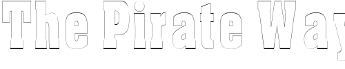 Font : BillboardOutlineCondensed Custom Text : The Pirate Way Test your own text here Click to download or to view this font on a tshirt that can be custom printed in Bali