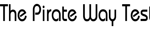 Font : Bimini-Condensed-Normal Custom Text : The Pirate Way Test your own text here Click to download or to view this font on a tshirt that can be custom printed in Bali