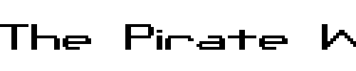 Font : Binary-X-CHR-BRK Custom Text : The Pirate Way Test your own text here Click to download or to view this font on a tshirt that can be custom printed in Bali