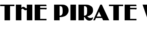 Font : Binner-Regular Custom Text : The Pirate Way Test your own text here Click to download or to view this font on a tshirt that can be custom printed in Bali