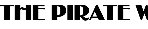 Font : Binner_Becker_Poster Custom Text : The Pirate Way Test your own text here Click to download or to view this font on a tshirt that can be custom printed in Bali