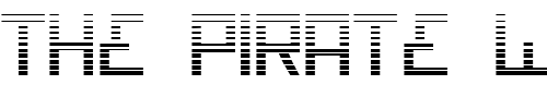 Font : Bionic-Type-Gradient Custom Text : The Pirate Way Test your own text here Click to download or to view this font on a tshirt that can be custom printed in Bali
