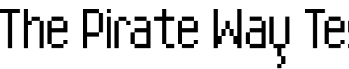 Font : Bionika Custom Text : The Pirate Way Test your own text here Click to download or to view this font on a tshirt that can be custom printed in Bali