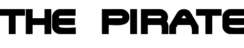 Font : BirwoodSSK-Bold Custom Text : The Pirate Way Test your own text here Click to download or to view this font on a tshirt that can be custom printed in Bali