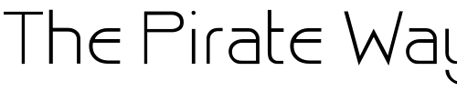 Font : Bisque Custom Text : The Pirate Way Test your own text here Click to download or to view this font on a tshirt that can be custom printed in Bali