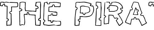 Font : Bite-me! Custom Text : The Pirate Way Test your own text here Click to download or to view this font on a tshirt that can be custom printed in Bali
