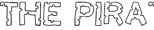 Font : Bite-me Custom Text : The Pirate Way Test your own text here Click to download or to view this font on a tshirt that can be custom printed in Bali