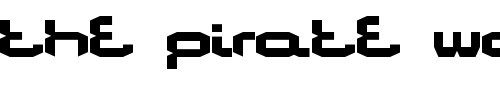 Font : Bitstorm Custom Text : The Pirate Way Test your own text here Click to download or to view this font on a tshirt that can be custom printed in Bali