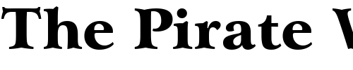Font : Bitstream-Arrus-Black-BT Custom Text : The Pirate Way Test your own text here Click to download or to view this font on a tshirt that can be custom printed in Bali
