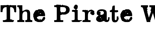 Font : Black-Widow Custom Text : The Pirate Way Test your own text here Click to download or to view this font on a tshirt that can be custom printed in Bali