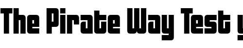 Font : BlackTulipITC-TT Custom Text : The Pirate Way Test your own text here Click to download or to view this font on a tshirt that can be custom printed in Bali