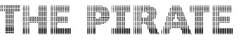 Font : BlackWhiteGridsB Custom Text : The Pirate Way Test your own text here Click to download or to view this font on a tshirt that can be custom printed in Bali