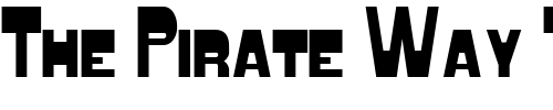 Font : Blacktop-Small-Caps Custom Text : The Pirate Way Test your own text here Click to download or to view this font on a tshirt that can be custom printed in Bali