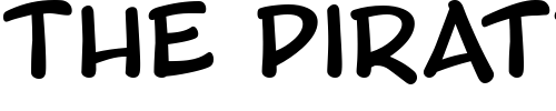 Font : Blambot-Pro Custom Text : The Pirate Way Test your own text here Click to download or to view this font on a tshirt that can be custom printed in Bali