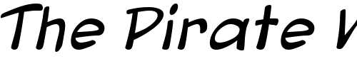Font : Blambot-Pro-Lite-Italic Custom Text : The Pirate Way Test your own text here Click to download or to view this font on a tshirt that can be custom printed in Bali