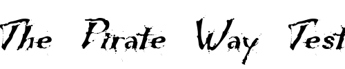 Font : Blast-Regular Custom Text : The Pirate Way Test your own text here Click to download or to view this font on a tshirt that can be custom printed in Bali