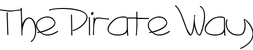 Font : Blazing-Regular-ttnorm Custom Text : The Pirate Way Test your own text here Click to download or to view this font on a tshirt that can be custom printed in Bali