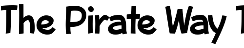 Font : Bleeker Custom Text : The Pirate Way Test your own text here Click to download or to view this font on a tshirt that can be custom printed in Bali