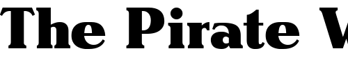 Font : BlendenDisplaySSK-Regular Custom Text : The Pirate Way Test your own text here Click to download or to view this font on a tshirt that can be custom printed in Bali