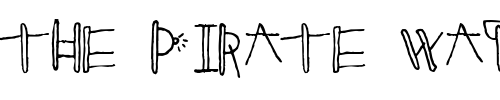 Font : Blinkers Custom Text : The Pirate Way Test your own text here Click to download or to view this font on a tshirt that can be custom printed in Bali