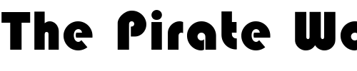 Font : Blippo-MN-Black Custom Text : The Pirate Way Test your own text here Click to download or to view this font on a tshirt that can be custom printed in Bali