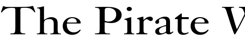 Font : Bliss-Wide-Normal Custom Text : The Pirate Way Test your own text here Click to download or to view this font on a tshirt that can be custom printed in Bali