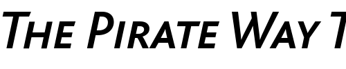 Font : BlissCaps-MediumItalic Custom Text : The Pirate Way Test your own text here Click to download or to view this font on a tshirt that can be custom printed in Bali