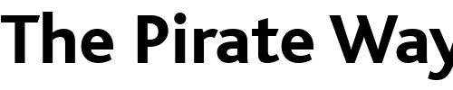 Font : BlissExtraBold Custom Text : The Pirate Way Test your own text here Click to download or to view this font on a tshirt that can be custom printed in Bali