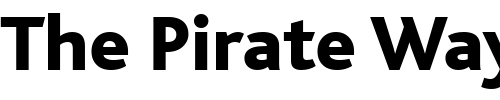 Font : BlissHeavy Custom Text : The Pirate Way Test your own text here Click to download or to view this font on a tshirt that can be custom printed in Bali