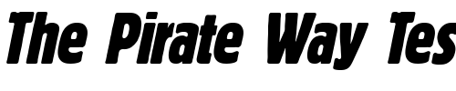Font : Block-Berthold-Extra-Condensed-Italic Custom Text : The Pirate Way Test your own text here Click to download or to view this font on a tshirt that can be custom printed in Bali