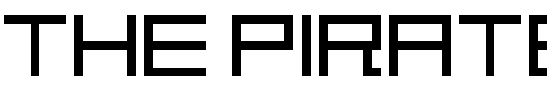 Font : Block-Out-2097 Custom Text : The Pirate Way Test your own text here Click to download or to view this font on a tshirt that can be custom printed in Bali