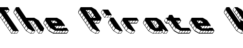 Font : Block-Tilt-BRK Custom Text : The Pirate Way Test your own text here Click to download or to view this font on a tshirt that can be custom printed in Bali