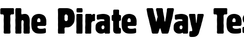 Font : BlockTRegCon Custom Text : The Pirate Way Test your own text here Click to download or to view this font on a tshirt that can be custom printed in Bali